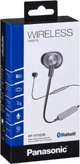 AURICULAR PANASONIC RP-HTX20BE-H RETRO GRIS BLUET