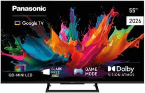 TV Panasonic 55" MiniLED TN55W90C - 4K Ultra HD, Google TV, 120 Hz, Altavoces 30W, HDR10+