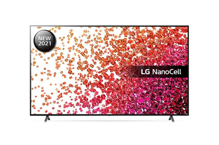 TV NanoCell LG 75NANO756PA - 4K, Smart TV webOS 6.0, QuadCore, HDR 10 Pro, GiG ALLM, AI Sound 20W