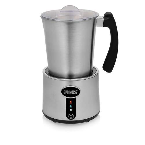 Espumador de leche Princess 243005 - Automático, 250 ml, 650 W, Inox