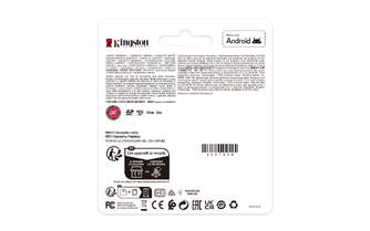 TARJ. MEM. KINGSTON MICRO SD 256GB ADAPTA SDCS3