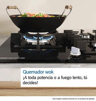 ENCIM. BOSCH PPQ7A6I40 75CM 5F GAS NAT NEGRO