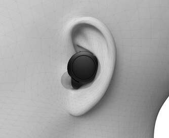 AURICULARES SONY WFC500B TRUE WIRELESS NEGRO