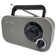 Transistor Denver TR-51 Gray - Antena externa, gris, Radio FM