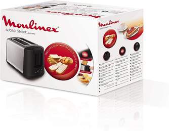 TOST. MOULINEX LT340811 2R CORTO INOX 850W