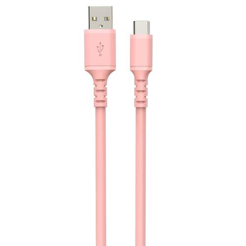 Cable DCU USB C a USB A - 1 metro, 2.0, Rosa