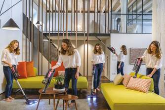 ASPI. ESCOBA HOOVER HF920H 21,6V PARKING 2 BATERIA