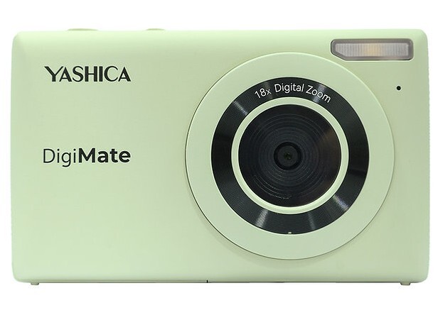 Cámara compacta Yashica YAS-DGM100-BK - Zoom digital 18x, JPEG 4K UHD, Fotos y vídeo, verde