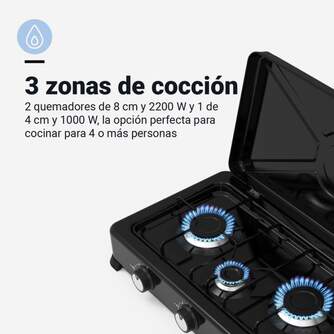 HORNILLO U.BLEU 7011 3F NEGRO C/TAPA