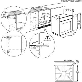 HORNO AEG BES331111M A  72L GT A