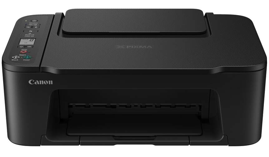 Impresora Multifunción Canon TS3750i PIXMA - Papel A4, Wi-Fi PictBridge, impresión sin bordes, Negro