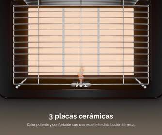 ESTUFA GAS ARTICA AEI4100G INFRARROJOS 4100W GRIS