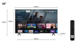 TV TCL 43%%%quot; 43C649 UHD QLED GOOGLETV GAME MASTER