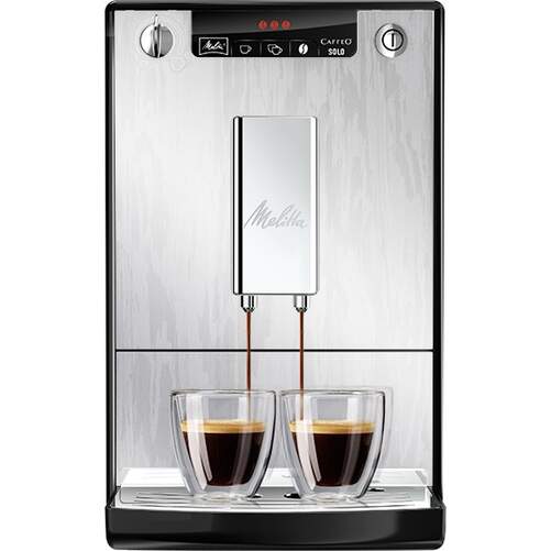 Cafetera SuperAutomática Melitta Caffeo Solo E950-203 - 1400W, 5 Ajustes molido