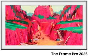 TV Samsung 75" The Frame Pro NeoQLED TQ75LS03F - 4K Ultra HD, 40 W RMS, HDR10+ Adaptive