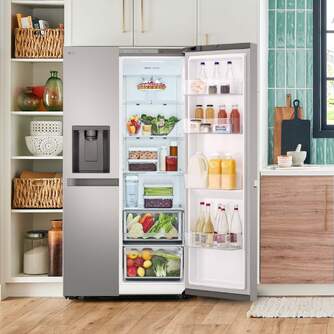 FRI. LG GSLC41PYPE 179x91 638L INOX DISPEN S/TOMA