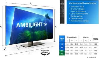 TV PHILIPS 48%%%quot; 48OLED818 UHD OLED EX GOOGLETV AMBI