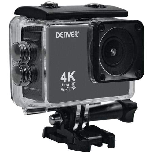 Cámara Deportiva Denver ACK-8062W - Pantalla 2" HD, 4K 20fps, 5MPx 130º, WiFi, IPX68