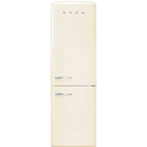 Frigorífico Combi Smeg FAB32RCR5 50 Style - 197x60 cm, 234 L + 97 L, Beige, Crema
