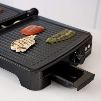 GRILL TAURUS ASTERIA ESSENTIAL INOX 2200W 28X22CM