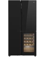 Frigor&iacute;fico Americano Teka RLF85950 - 183x91x70, Vinoteca, Side by Side, 334 L, No Frost, Negro