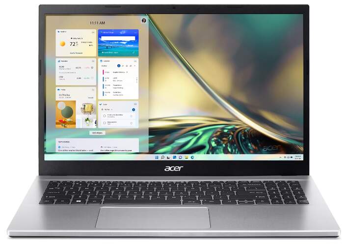 Ordenador portátil Acer A315-59 - 15,6", Intel Core i7, 16 GB RAM, SSD 1 TB, Windows 11, Plateado