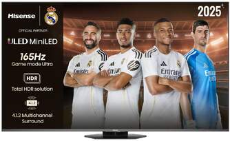 TV HISENSE 65%%%quot; 65U8Q UHD MINILED SMART TV 165HZ