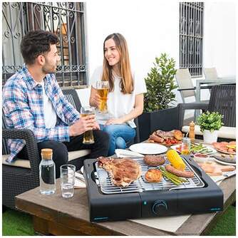 BARBACOA CECOTEC 03048 2400W PARRILLA INOX CU