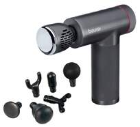 Pistola de Masaje Beurer MG195 - Calor/Frío, 3 Programas, 9 Niveles, Negro
