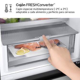 FRICOM. LG GBV7270EPY 203x60 INOX DSP METALFRESH