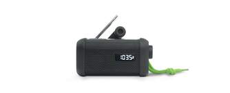 RADIO PORTATIL MUSE MH08MB CARGA SOLAR Y DINAMO