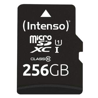 TARJ. MEM. INTENSO MICRO SD 256 GB CON ADAPTADOR