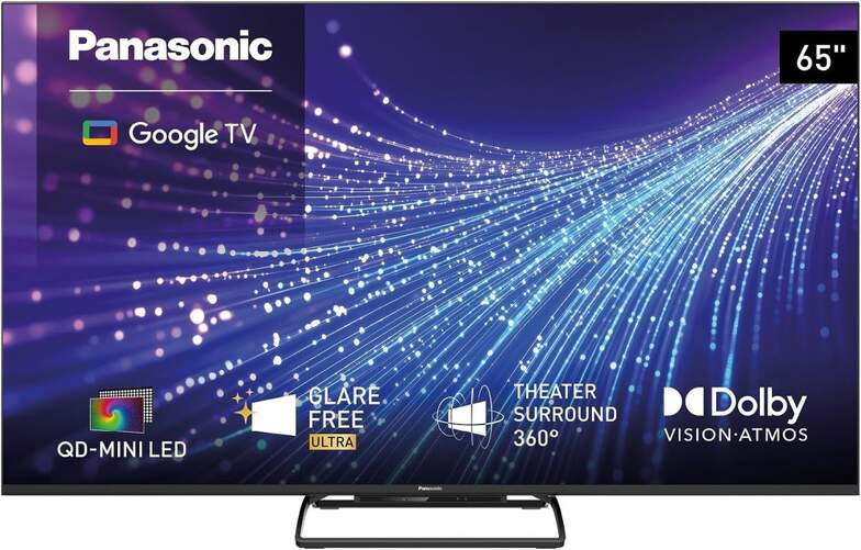 TV Panasonic 65" MiniLED TN65W95C - 4K Ultra HD, Google TV, 144 Hz, altavoces 80W, HDR10+