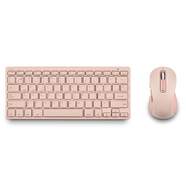 Teclado y rat&oacute;n NGS FANTASYKITPINK - Rat&oacute;n &oacute;ptico 1600 dpi, bater&iacute;a recargable, 12 teclas r&aacute;pidas