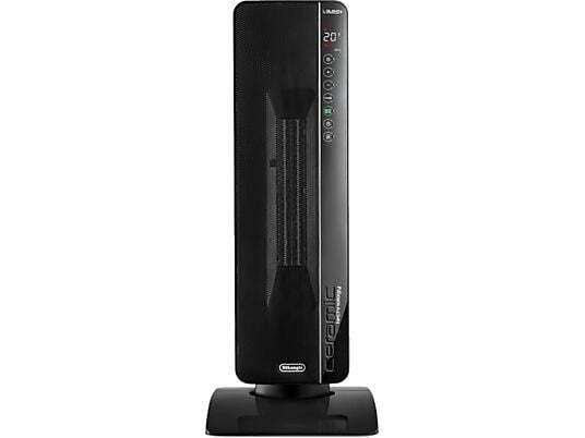 Calefactor DeLonghi TCH8993ER.BC MD - Torre, 2400 W, 70 m³ , Negro