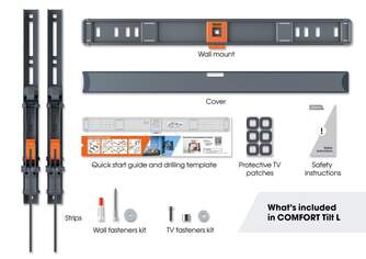 SOPORTE TV VOGELS TVM 3613 TILT LARGE WALL MOUNT