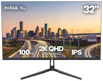 MONITOR NILOX 32%%%quot; IPS 100 HZ HDMI DP 2560 x 1440