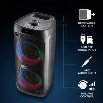 ALTAVOZ NGS WILDBANGER3 BT TWS USB 160W