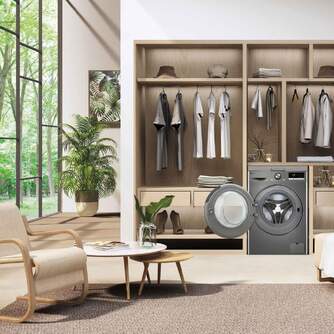 LVD. LG F4WR7010AGS 10K 1400R INOX STEAM  WIFI