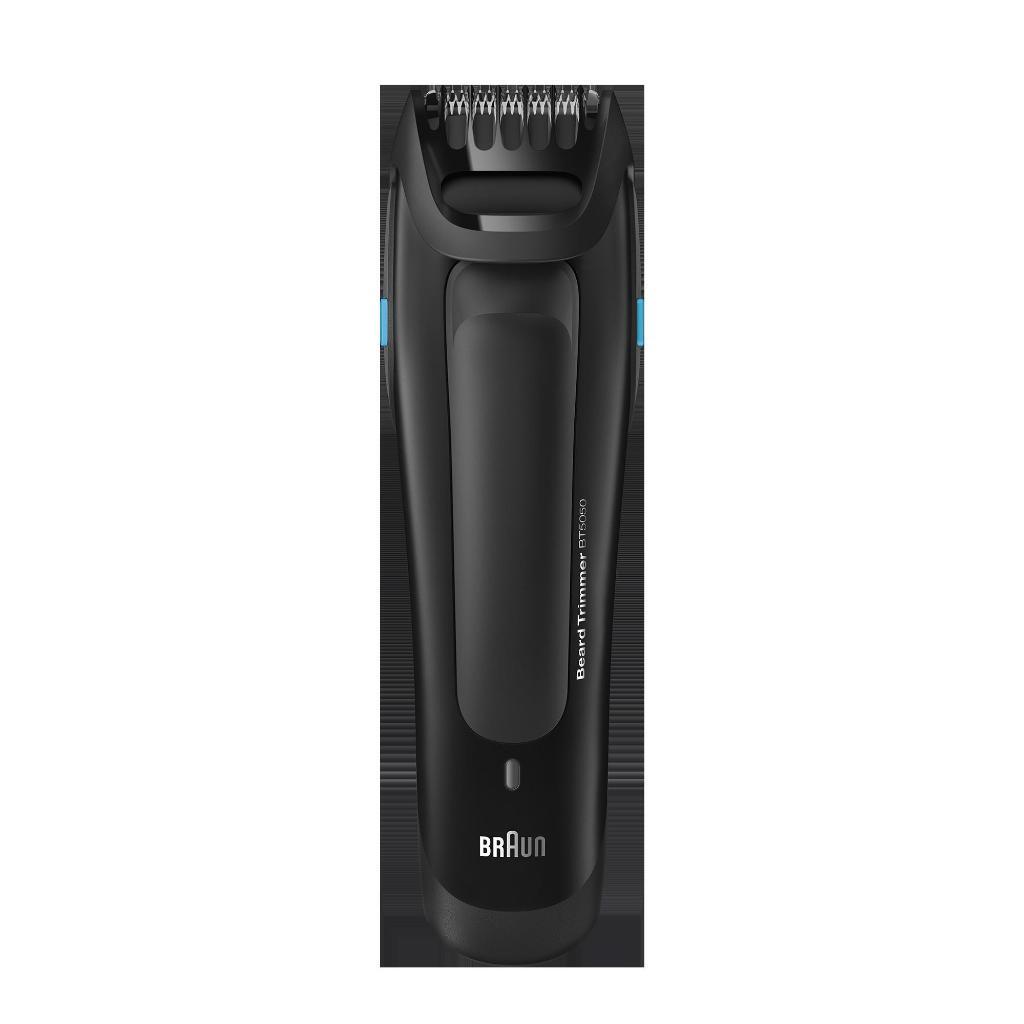 Barbero Braun BT5050 - 2 peines de recorte, Recargable, 40 min autonomía, Resistente al agua
