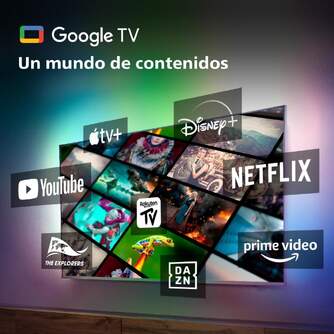 TV PHILIPS 55%%%quot; 55OLED718 UHD OLED GOOGLETV AMBI P5