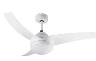 VENTILADOR TECHO U.BLUE MISTRAL 3042 106CM LUZ