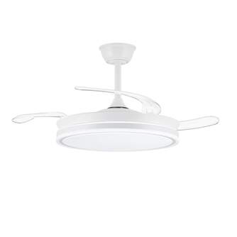 VENTILADOR TECHO CRISTAL EVO RETRAC 72W MD BTH APP