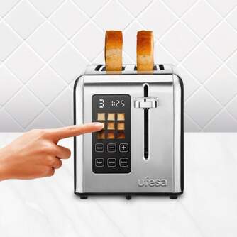 TOST. UFESA PERFECT TOASTER 2R CORTO 950W INOX