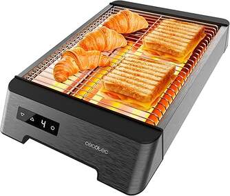 TOST. CECOTEC NICESLICE PLANO 1000W TACTIL 3275
