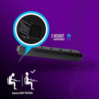 TECLADO RATON NGS EUPHORIAKIT INALAMBRICO USB