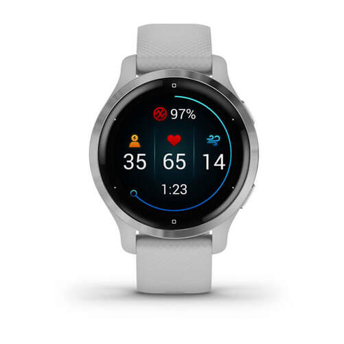 Garmin Venu 2S Gris - 1.2" AMOLED, 40mm, Garmin Pay, Sensores ABC, GPS, ANT+BT+WiFi