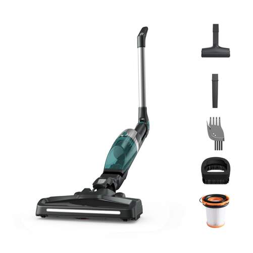 Aspirador Escoba Rowenta RH1239WO - Batería 60min, Cepillo Motorizado Iluminado