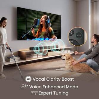 BARRASONIDO HISENSE HS1000 2.0 120W DOLBY AUDIO BT