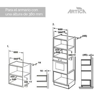 MICR. ARTICA AMW2004582IDX INTE DSP 20L GRILL